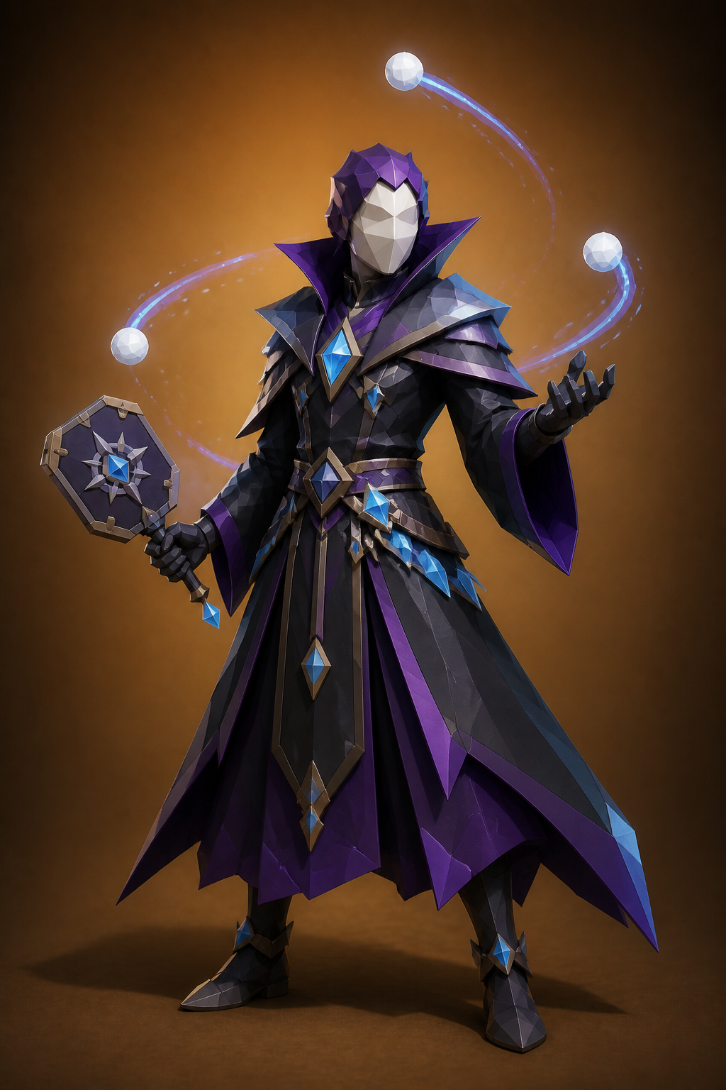 魔导士角色立绘